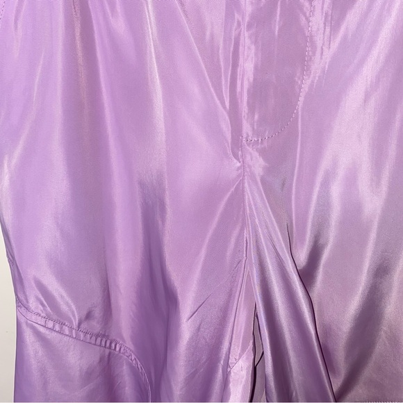 NWT Forever 21 Size 0X Lilac Windbreaker Jogger Pants with Zippers at Ankles - Picture 4 of 10